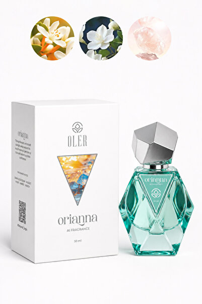 Oler AI Fragrance Orianna EDP Kadın Parfüm 50ml | Orange Blossom | Muguet | M...