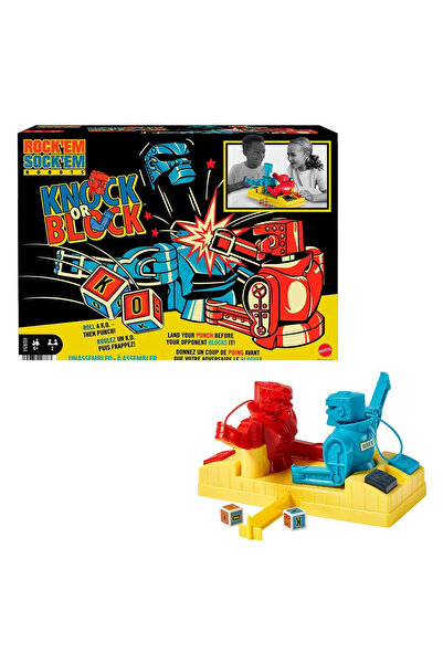 mattel Toy Rock Em Sock Em Hit or Block Hdn94
