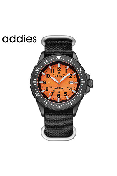 Choice3 orange ADDIES 2026 New Men's Sports Quartz Watch Nylon Strap Swimming...