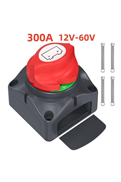 Choice 300A M10 300A 600A Heavy Dudy Auto Battery Disconnect Switch 12V 24V 4...