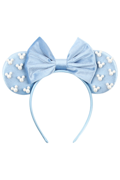 Choice26 tdmq208-1 1pc Mouse Ear 3.3"Velvet Ears Headband For Girls Soft Bow ...
