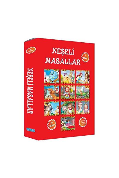 Parıltı Yayınları Neşeli Masallar 1. Sınıf 10 Kitap Takım