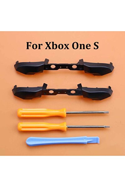 Choice8 For Xbox One S Black 2Set LT RT RB LB Bumpers Buttons For Xbox One Sl...