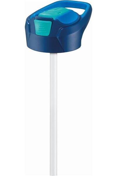 Maped Picnic SmilinG Face Steel Flask - Blue 430 Ml and 580 Ml Spare Lid and ...