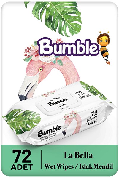 Bumble La Bella Islak Mendil – 72 Yaprak Zarif Temizlik & Ferahlık