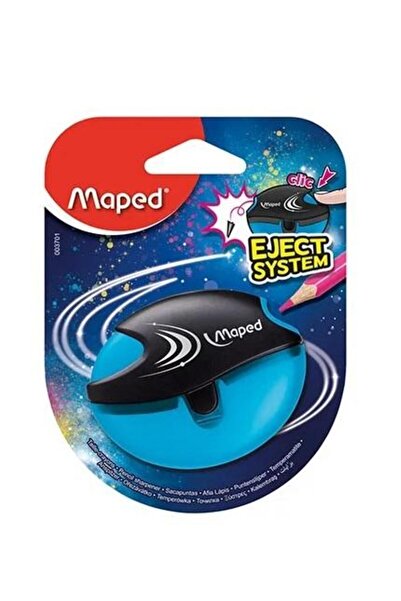 Maped Galactic Tek Delikli Kalemtraş Blister Mavi 037090