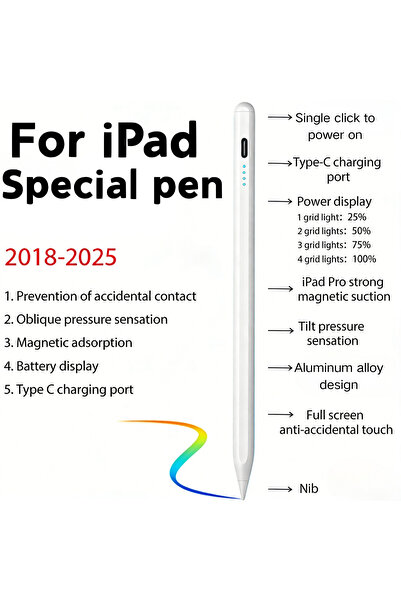Choice1 ZP4-AP For Pencil 2018-2026 For iPad Pencil Stylus Pen for iPad A16 A...