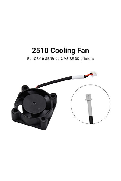 Choice 2510 Axial Fan Ender 3 V3 SE Fan Brushless DC 24V 2510 Axial Cooling F...