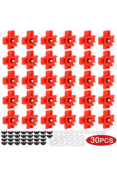Choice1 30pcs Waterer 15/20/30 Pack Horizontal Chicken Nipples Waterer Automa...