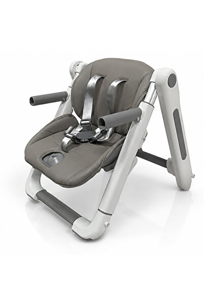 KIKIBEBE Baby Booster Chair-Three-position height adjustment- Grey