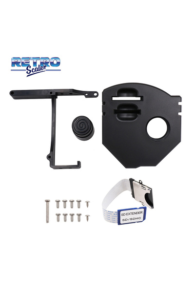 Choice Bracket Retroscaler Black Remote SD Card Mount Kit for GDEMU Mounting ...
