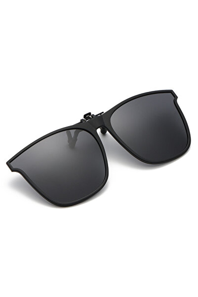 Choice3 black black Polarized Clip On Sunglasses Men Women Photochromic Car D...