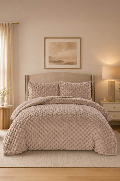 Elart Victoria Comfort Uyku Seti Çift Kişilik Bej