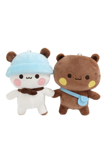 Choice Panda and bear Yier Panda Bear Plush Keychains Cute Bubu Dudu Toy Love...