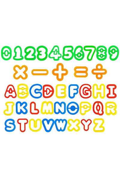 Choice3 41pcs random color Playdough Tools Play Dough Set For Kids Letters Nu...