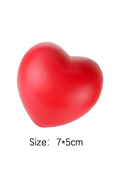 Choice1 1PCS Heart7CM Stress Balls Bulk Soft Sponge Squeeze Fidget Toys For K...
