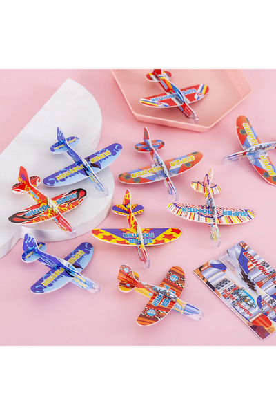 Choice 20pcs 20Pcs Mini DIY Hand Throw Flying Glider Planes Foam Airplane Gam...