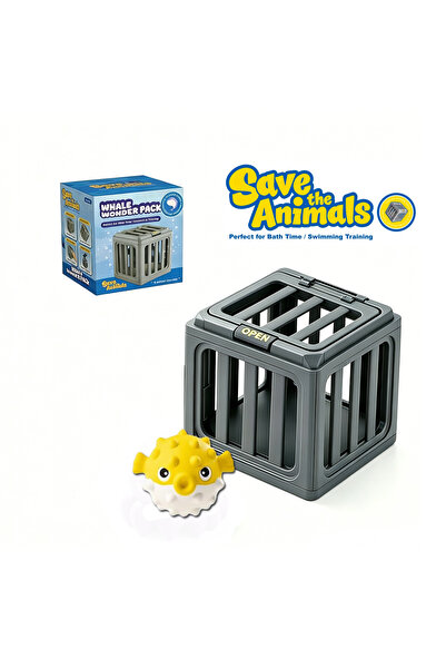 choice2 Pufferfish NEW Fish Box Swimming and Diving Toys, Child Adult Pool Pa...