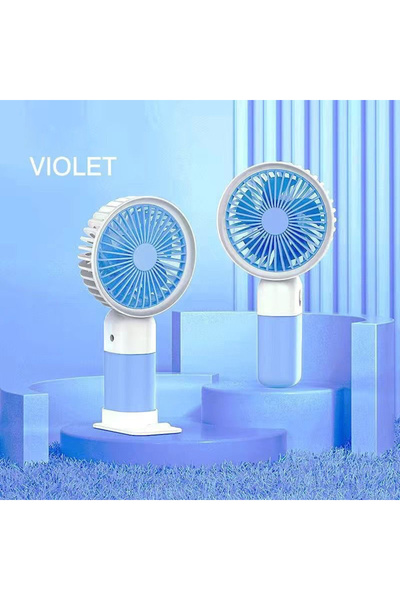 Choice3 Violet Mini Fan with High Wind Power, Portable Capibala Handheld Fan,...
