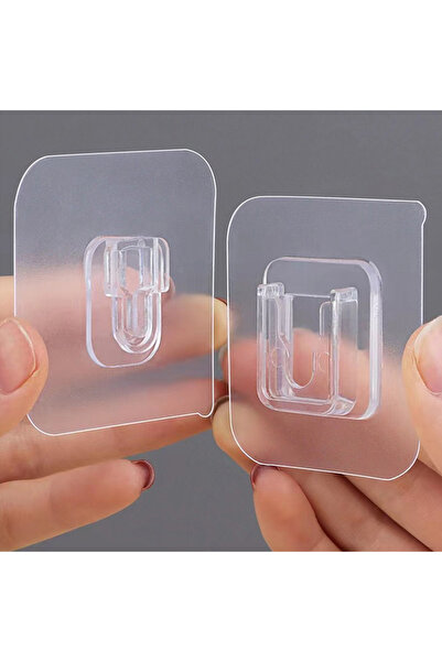 Choice transparent 2sets 10/20 Sets Multifunctional universal Hooks, Snap Fas...