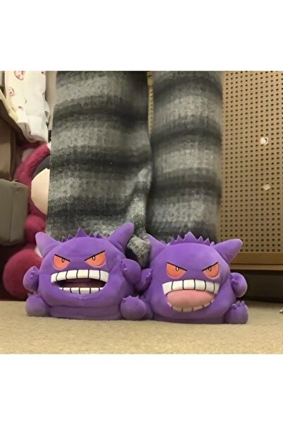 choice2 Bandai Sizes 35-42 Slippers and socks New Gengar Anime Figure Plush S...