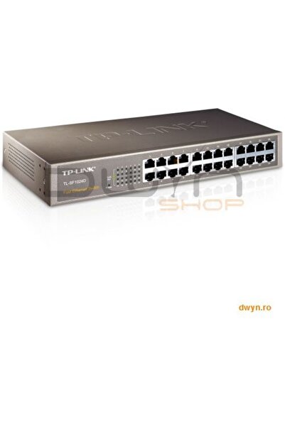 TP-LINK Switch 24 Port-uri 10/100, carcasa metalica 13-inch