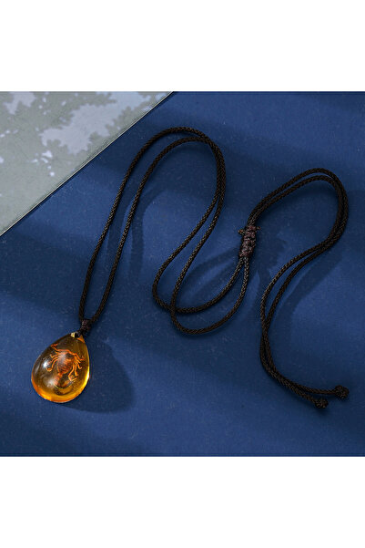 Choice YC1633-1 Retro Ethnic Style Scorpion Droplet Shaped Pendant Necklace, ...