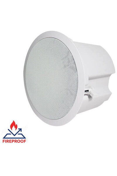 DSPPA Subwoofer de tavan ignifug, 8", 50W, 100V, 8Ω, DSP211