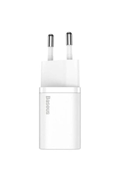 Baseus Încărcător de rețea USB Super Si CCSUP-B02, 20W, 1 x USB Type-C, Alb