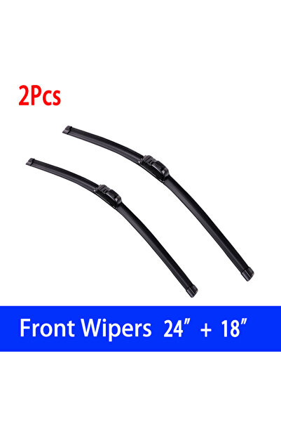 Choice 2 wipers For Mazda 3 BM BN 2013-2018 Car Wiper U-type Soft Boneless Wi...