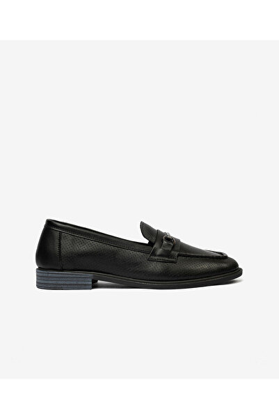 Greyder 59017 Zn Leather Comfort Casual Women's Shoes Black