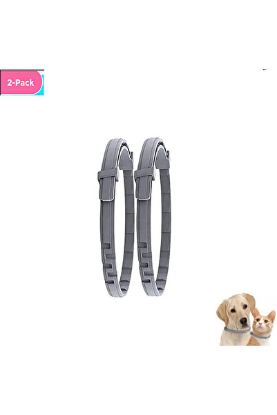 Choice11 63cm for dogs 2Pcs Gray OPP Dog Collars Puppy Dog Cats 72cm 38cm for...