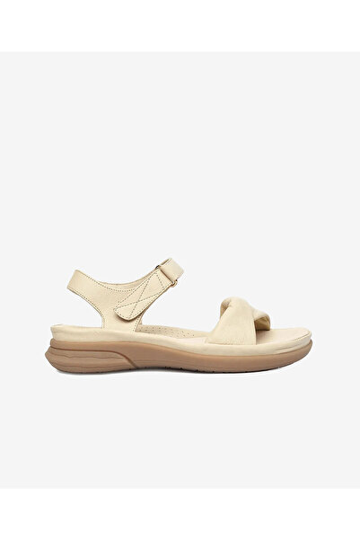 Greyder Kadın Bej Hakiki Deri Sandalet 5Y2FS33580