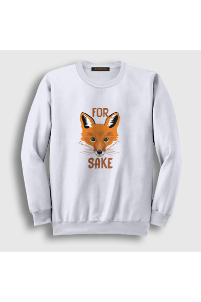 Presmono Unisex bela majica za Fox Sake Fox 401051tt