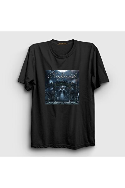 Presmono Unisex Black Imaginaerum Metal Nightwish T-Shirt 612381Tt