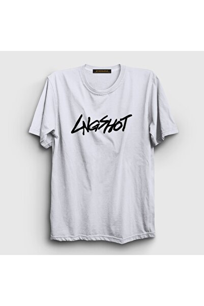 Presmono Unisex White Logo K-Pop Lngshot T-Shirt 617944Tt