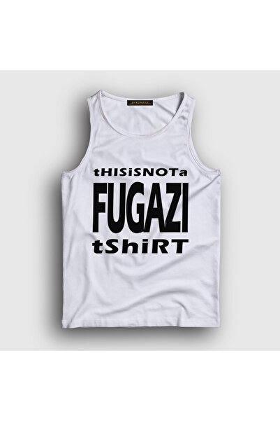 Presmono Unisex alb Acesta nu este un singur Fugazi 556123tt