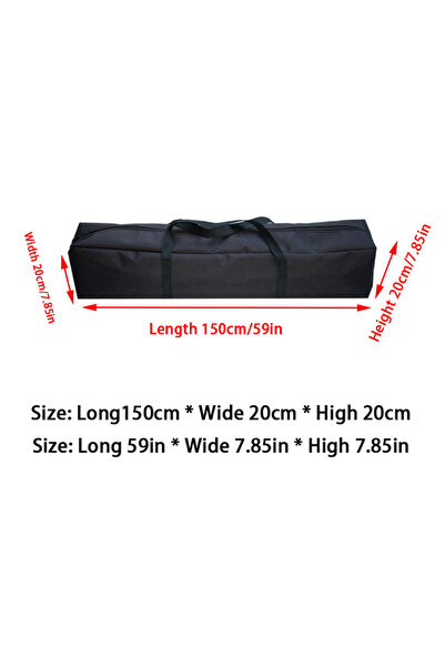 Choice Light Grey New 150cm Handbag Carrying Storage Case For Mic Photography...