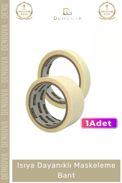 Generic Brand # Door Window Tape Hotmelt Heat Resistant Crepe Paper Industria...