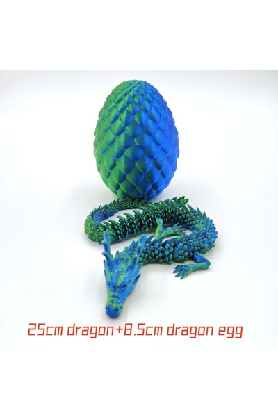 Choice lvse 1 set 1 Set 3D Printed Dragon Egg Ornamental Toy Activity Model S...