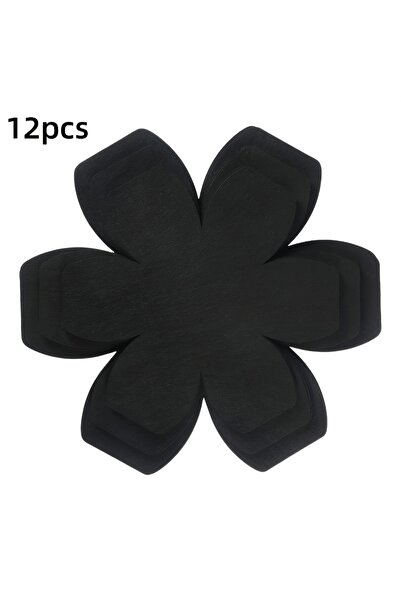 choice2 12PCS black 12Pcs Felt Pot Pan Protecetors Anti Scratch Non-Stick Div...