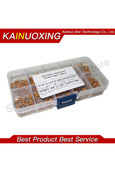 Choice 500PCS/lot Multilayer Ceramic Capacitor Assortment Kit 10Values*50PCS ...
