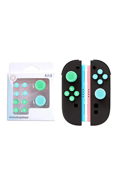 Choice7 3 Grip Caps Joystick Caps For Nintendo Switch 2 Thumb & ABXY Button S...