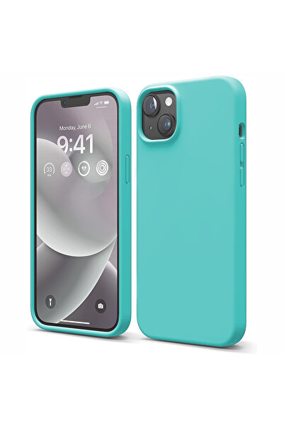 Casey Studios iPhone 13 Silicone case, with microfiber, thin, protective, rai...