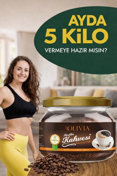 Olivia Wilson Karahindiba İçimi Kolay Diyet Kahve 30 Günlük Zayıflamak kilo v...