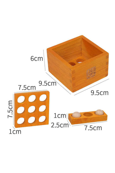 Choice Thirty six Strategy Difficult Wooden Brain Teaser Puzzles for Kids Chi...