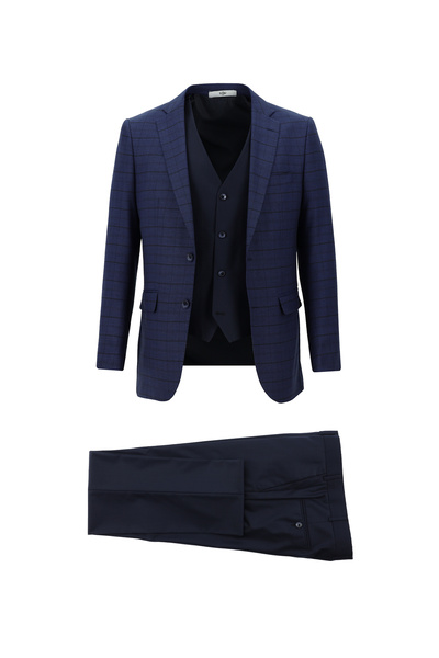 Kiğılı 6 Drop Regular Fit Standard Cut Combination Vest Suit