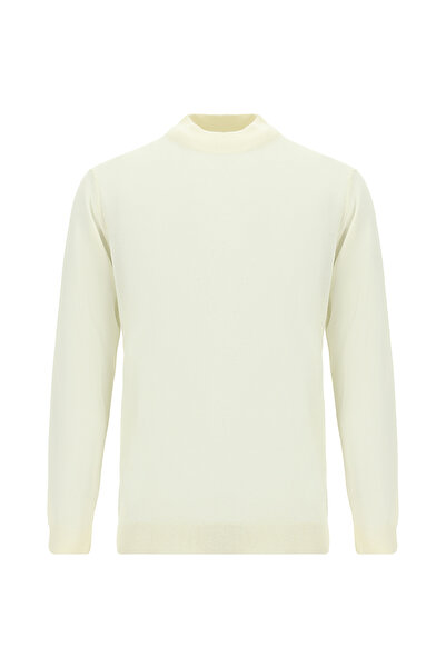 Abdullah Kiğılı Half Turtleneck Regular Fit Wool Pack Cashmere Piece Knitwear...