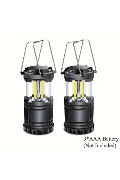 Choice مصباح تخييم LED COB صغير الحجم، قطعتان، 1/2/4 قطع، مصباح تخييم LED COB...