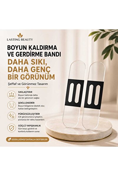 lasting beauty Yüz Germe Bandı Kaş Germe Bandı Gıdık Germe Bandı Boyun Germe ...
